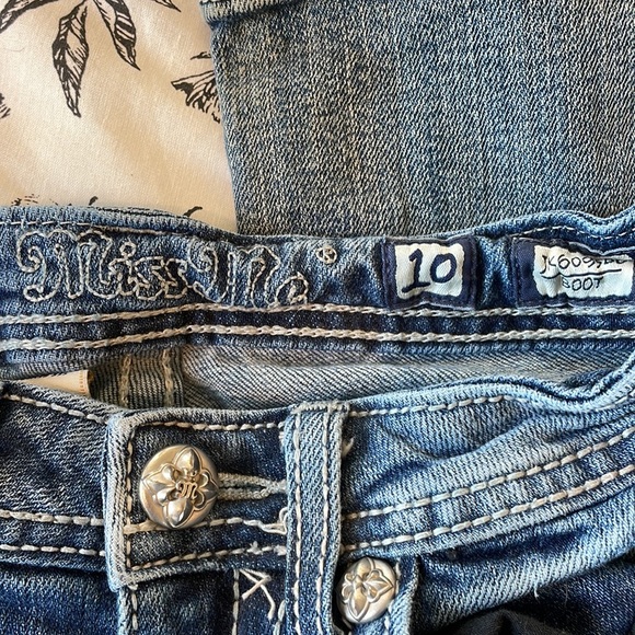Girls MISS ME bootcut jeans - Picture 2 of 4